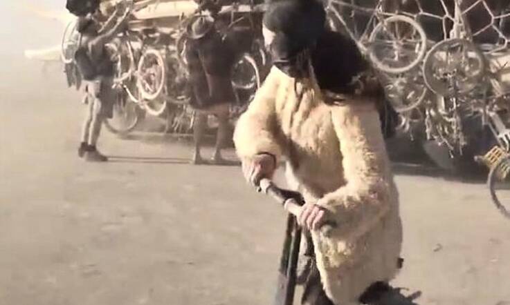 Twitter Just Loved Katy Perry's 'Burning Man' Segway Fail