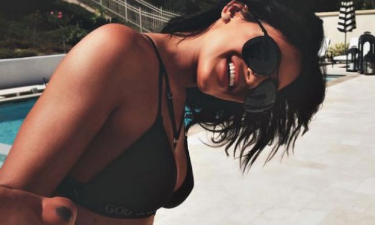 Kylie Jenner is Asking for Interesting Tan Lines in That Bikini!