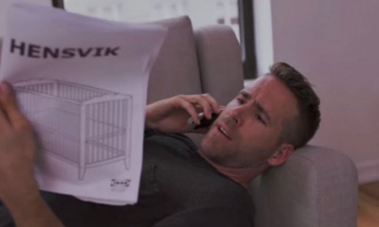 An IKEA Cot Has Made an Eejit Out of Poor Ryan Reynolds