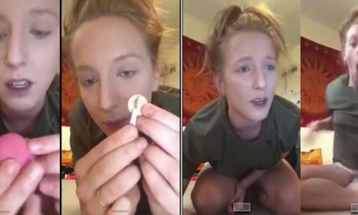 Beauty BLEUGH! Have You Seen What This Vlogger Found in Sponge?