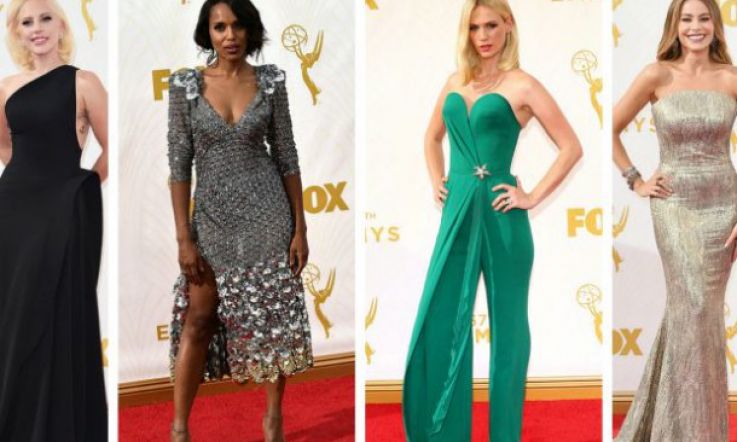 Last Night's Emmy Red Carpet Was on Fire!