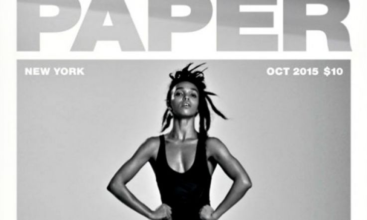 FKA Twig Cuts Striking Pose for Paper Magazine Shoot