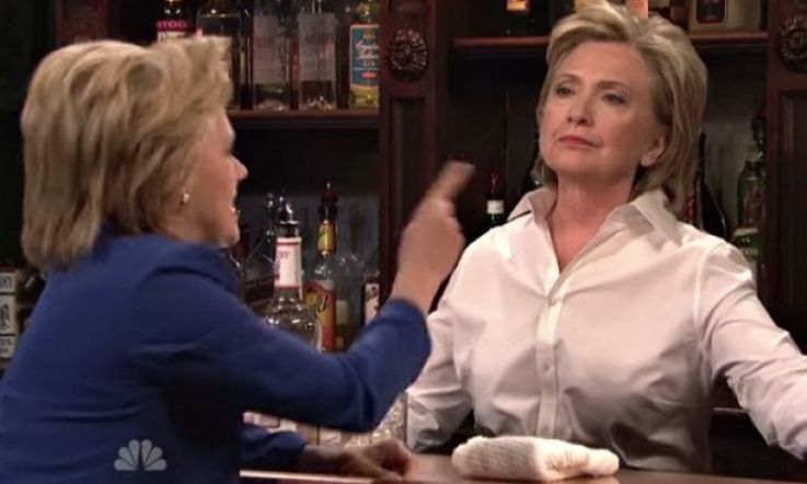 Hillary Clinton Gets Ribbed Over Same Sex Marriage Stance on SNL