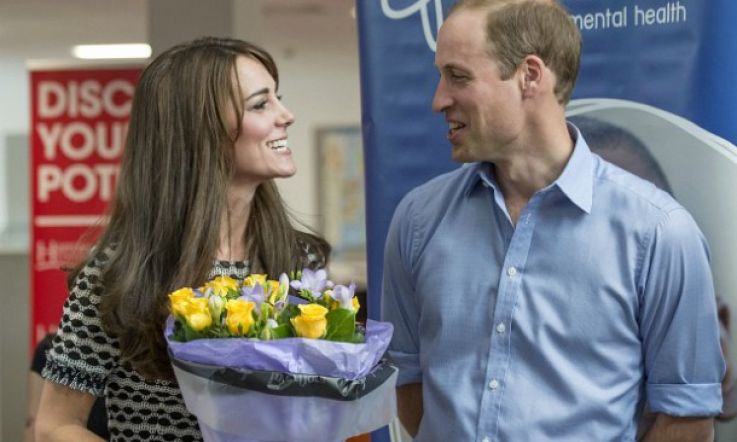 Monochrome Rules: Kate Middleton Attends 'Mind' Event