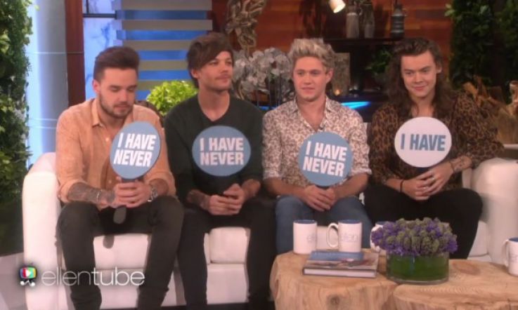 Harry Styles Admits to All Sorts As He Plays Ellen's 'Never Have I Ever'