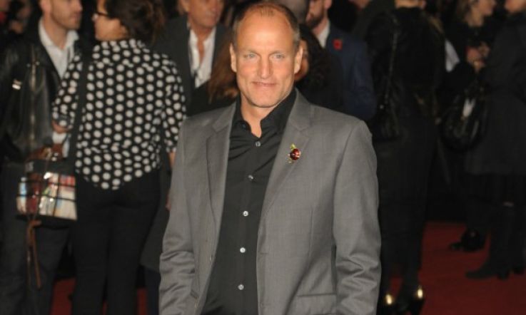 Woody Harrelson Wore Actual PJs to Hunger Games Photo Call