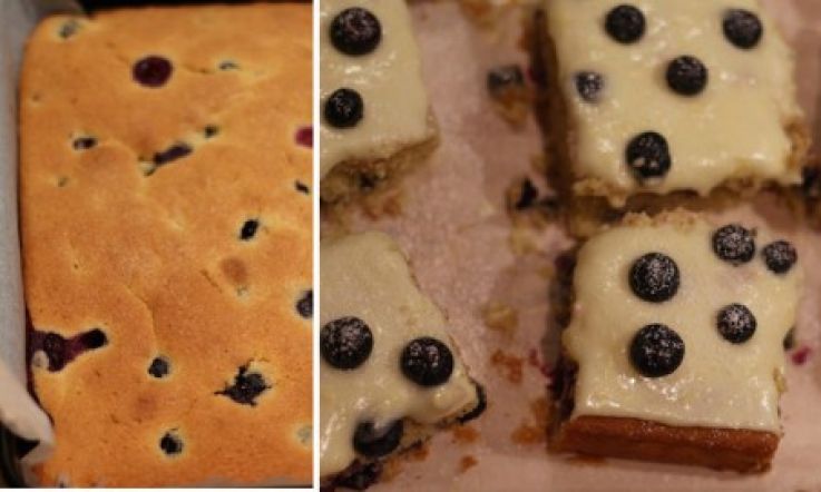 Boutique Bake Recipe: Blueberry Traybake