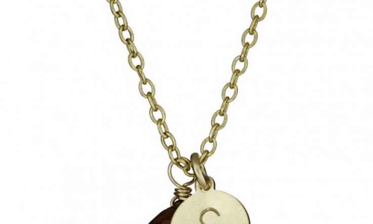 Win! A Gorgeous Initial Necklace by Chupi