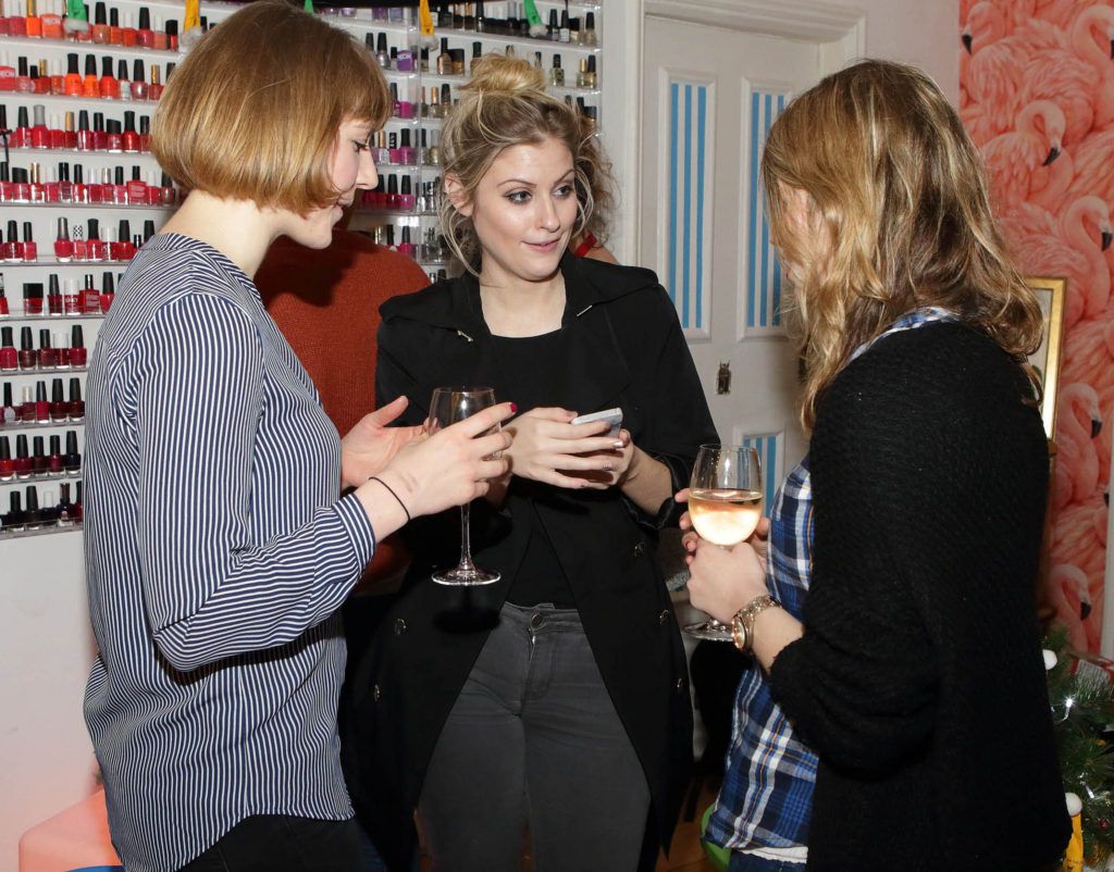 The Yellow Tail Wine and Nail Art event at Tropical Popical in Sth William Street,Dublin
Pictures Brian McEvoy