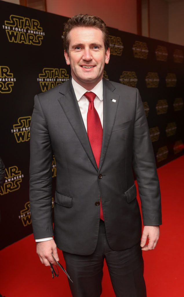Aidhán O'Roirdáin pictured at the special event screening of Star Wars The Force Awakens at the Savoy Cinema Dublin. Photo Anthony Woods