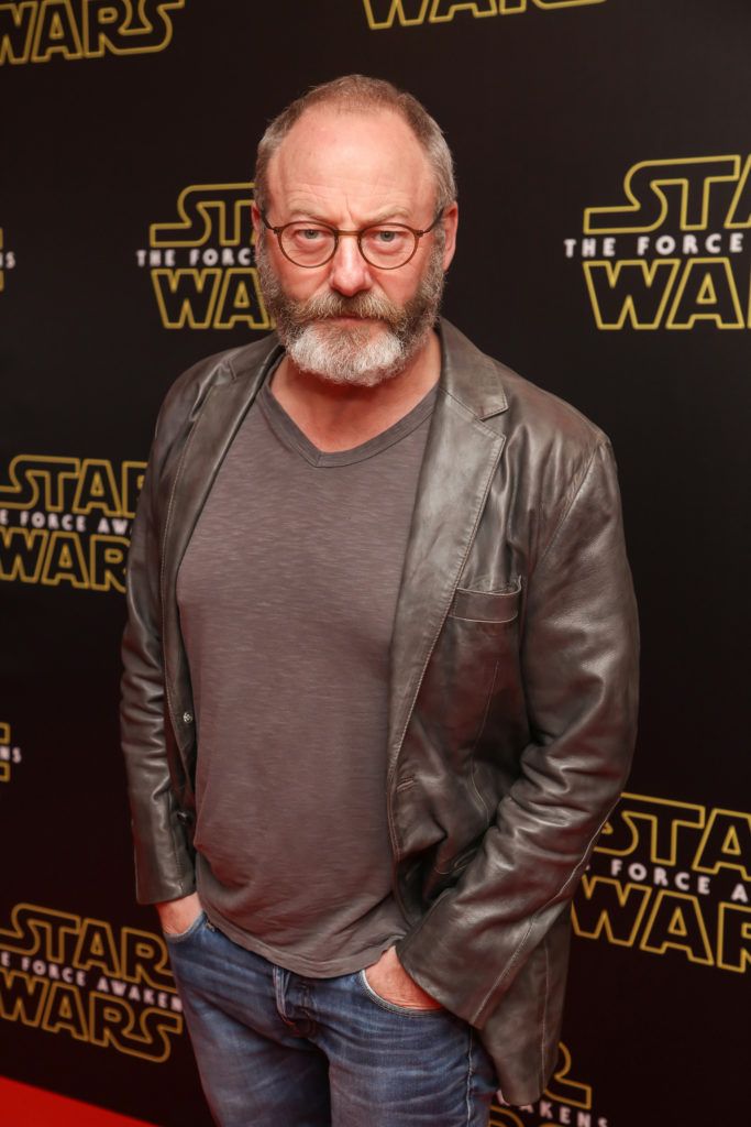 Liam Cunningham pictured at the special event screening of Star Wars The Force Awakens at the Savoy Cinema Dublin. Photo Anthony Woods