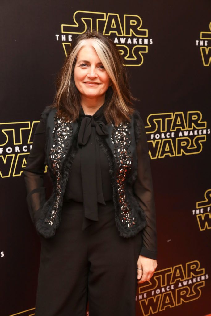 Cathy O’Connor pictured at the special event screening of Star Wars The Force Awakens at the Savoy Cinema Dublin. Photo Anthony Woods