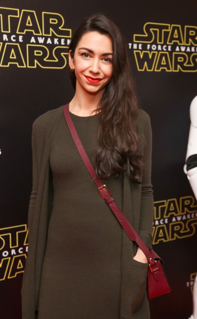 Danielle Ryan pictured at the special event screening of Star Wars The Force Awakens at the Savoy Cinema Dublin. Photo Anthony Woods