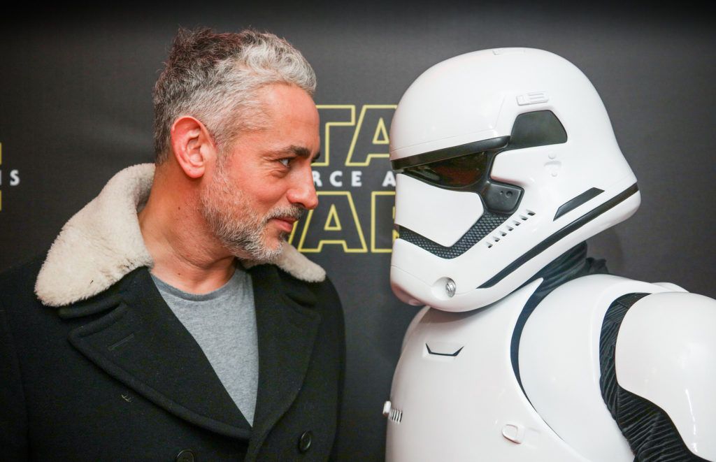 Baz Ashmawy pictured at the special event screening of Star Wars The Force Awakens at the Savoy Cinema Dublin. Photo Anthony Woods