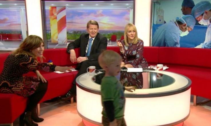 4-year-old Runs Riot and Steals the Show on BBC Breakfast
