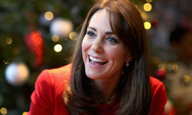 Kate Middleton's McQueen Dress is Festive Perfection
