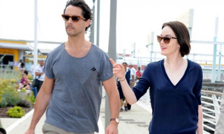 Michelle Dockery Gave Moving Speech at Fiancee's Funeral