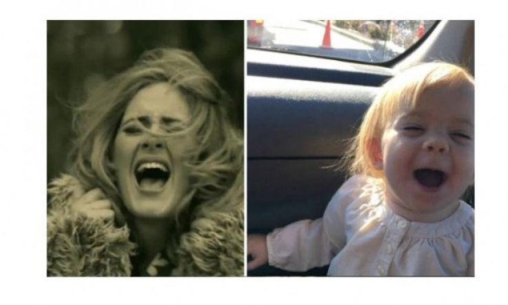 Internet Falls in Love with Toddler Lip Syncing to Adele