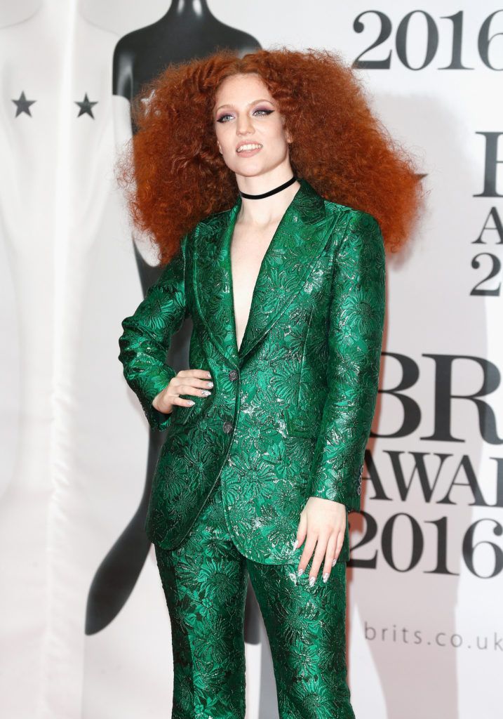 LONDON, ENGLAND - FEBRUARY 24:  Jess Glynne attends the BRIT Awards 2016 at The O2 Arena on February 24, 2016 in London, England.  (Photo by Luca Teuchmann/Getty Images)