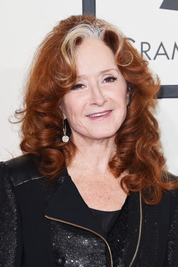 LOS ANGELES, CA - FEBRUARY 15:  Musician Bonnie Raitt attends The 58th GRAMMY Awards at Staples Center on February 15, 2016 in Los Angeles, California.  (Photo by Jason Merritt/Getty Images for NARAS)