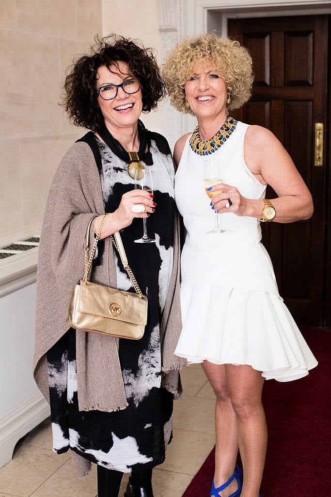 Kimberly & Sabina Cassidy pictured attending the CRY 'Pure Style Fashion Luncheon’ in association with Arnotts. Photo: Anthony Woods.