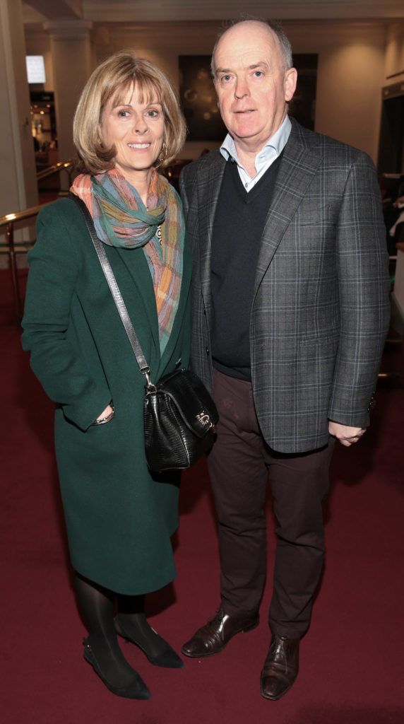 Breda Collins and Liam Kavanagh at Imagining Home ; the National Concert Hall’s initiative as part of the Ireland 2016 Centenary Programme at The National Concert Hall Dublin. .Picture Brian McEvoy