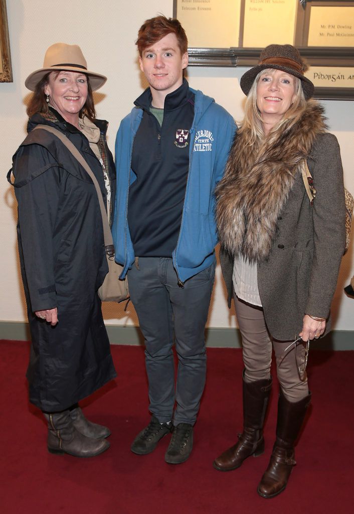 Aisling Corbett, Sean Phelan and Triona Phelan at Imagining Home ; the National Concert Hall’s initiative as part of the Ireland 2016 Centenary Programme at The National Concert Hall Dublin. .Picture Brian McEvoy.