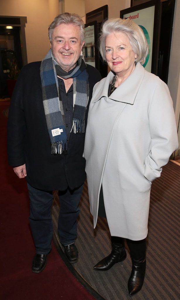 Bill Whelan and Denise Whelan at Imagining Home ; the National Concert Hall’s initiative as part of the Ireland 2016 Centenary Programme at The National Concert Hall Dublin. .Picture Brian McEvoy.