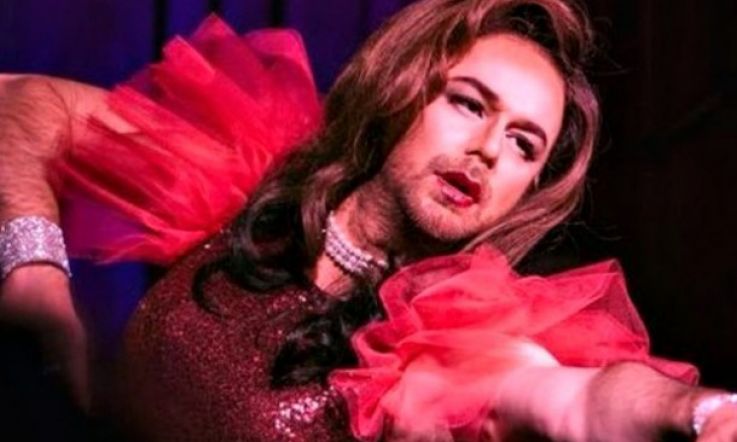It's just Danny Dyer dressed in drag for a new music video...