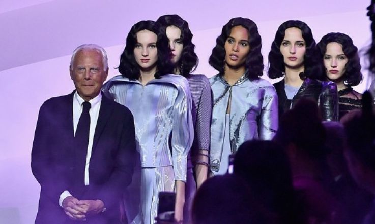 Why has Armani vowed to never to use real fur again?