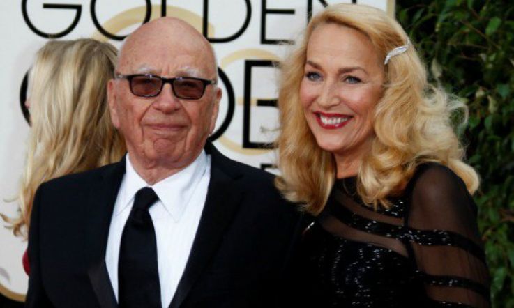 Rupert Murdoch and Jerry Hall are married!