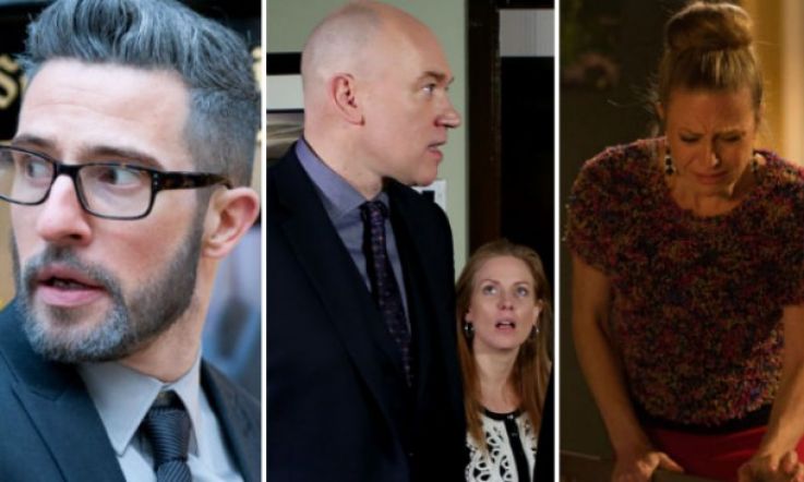 Lies, threats and old faces return on the soaps this week