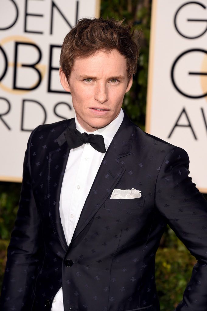 BEVERLY HILLS, CA - JANUARY 10:  Actor Eddie Redmayne attends the 73rd Annual Golden Globe Awards held at the Beverly Hilton Hotel on January 10, 2016 in Beverly Hills, California.  (Photo by Jason Merritt/Getty Images)