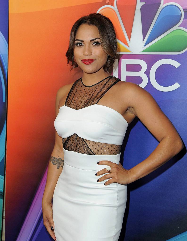 PASADENA, CA - JANUARY 13:  Actress Monica Raymund arrives at the 2016 Winter TCA Tour - NBCUniversal Press Tour  at Langham Hotel on January 13, 2016 in Pasadena, California.  (Photo by Angela Weiss/Getty Images)