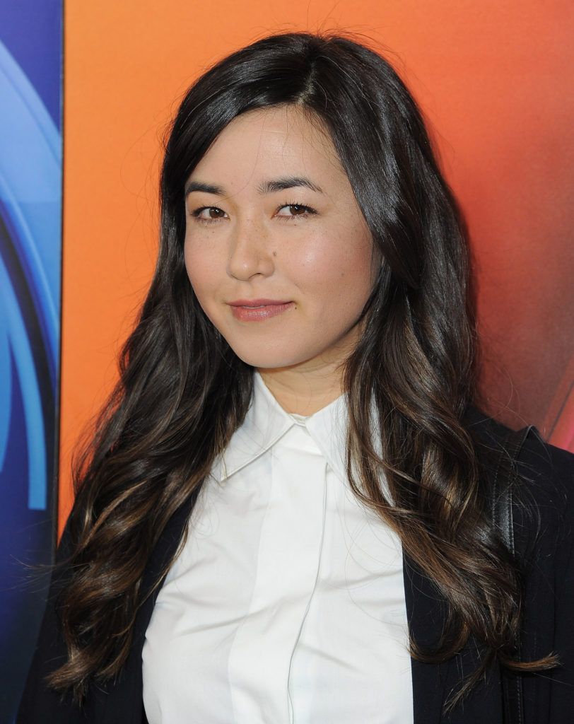PASADENA, CA - JANUARY 13:  Actress Maya Erskine arrives at the 2016 Winter TCA Tour - NBCUniversal Press Tour  at Langham Hotel on January 13, 2016 in Pasadena, California.  (Photo by Angela Weiss/Getty Images)
