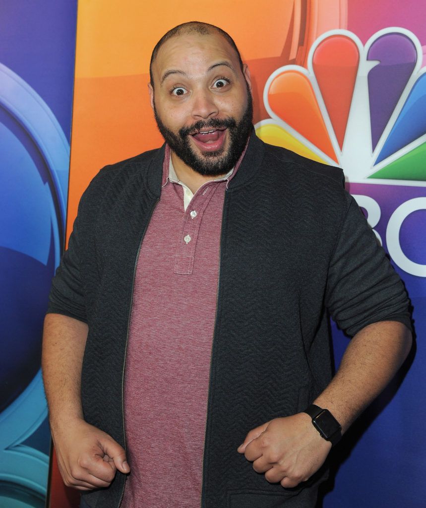 PASADENA, CA - JANUARY 13:  Actor Colton Dunn arrives at the 2016 Winter TCA Tour - NBCUniversal Press Tour  at Langham Hotel on January 13, 2016 in Pasadena, California.  (Photo by Angela Weiss/Getty Images)