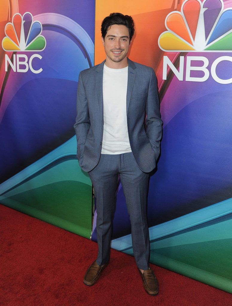 PASADENA, CA - JANUARY 13:  Actor Ben Feldman arrives at the 2016 Winter TCA Tour - NBCUniversal Press Tour  at Langham Hotel on January 13, 2016 in Pasadena, California.  (Photo by Angela Weiss/Getty Images)