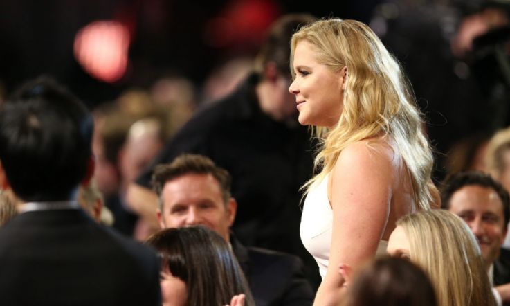 Amy Schumer got caught on kiss cam and her reaction was just the cutest