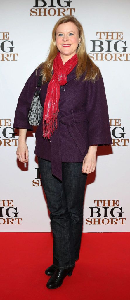 Nuala Carey  pictured at The Irish premiere screening of The Big Short at The Savoy Cinema ,Dublin.Picture:Brian McEvoy.