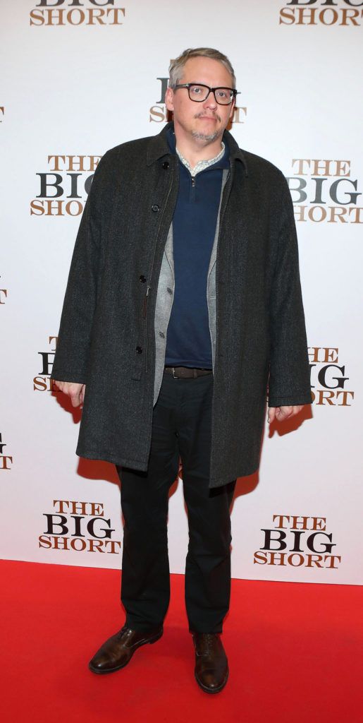 Adam McKay  pictured at The Irish premiere screening of The Big Short at The Savoy Cinema ,Dublin.Picture:Brian McEvoy.