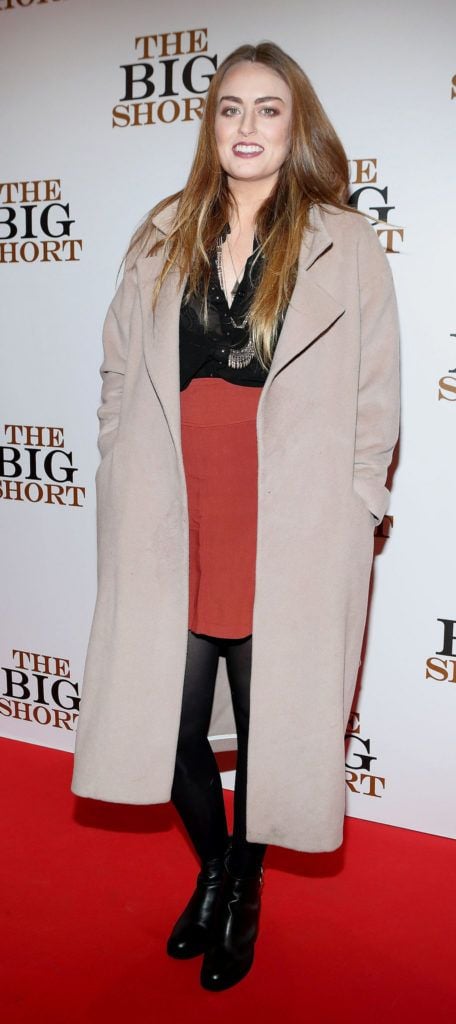 Roisin O  pictured at The Irish premiere screening of The Big Short at The Savoy Cinema ,Dublin.Picture:Brian McEvoy