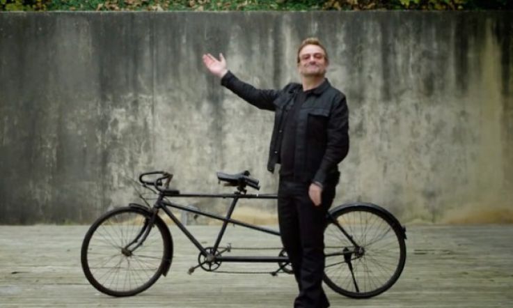 Fancy a bike ride around Central Park - with Bono?!