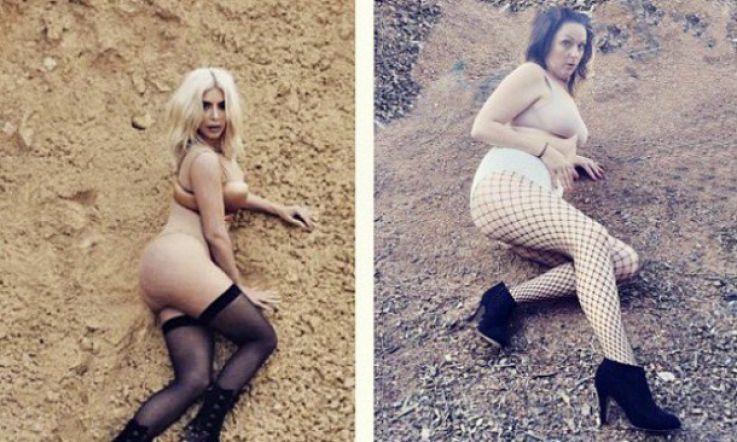 Comedian recreates celeb Insta with hilarious results