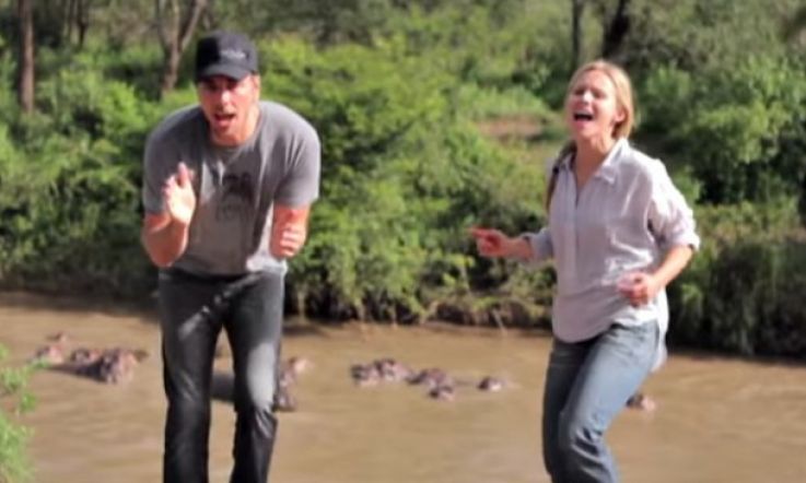 Kristen Bell and hubby Dax do Toto's 'Africa'...