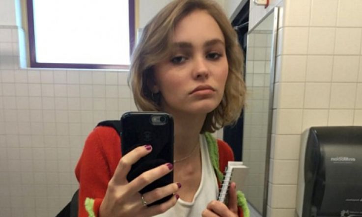 Lily Rose Depp lands her first magazine cover