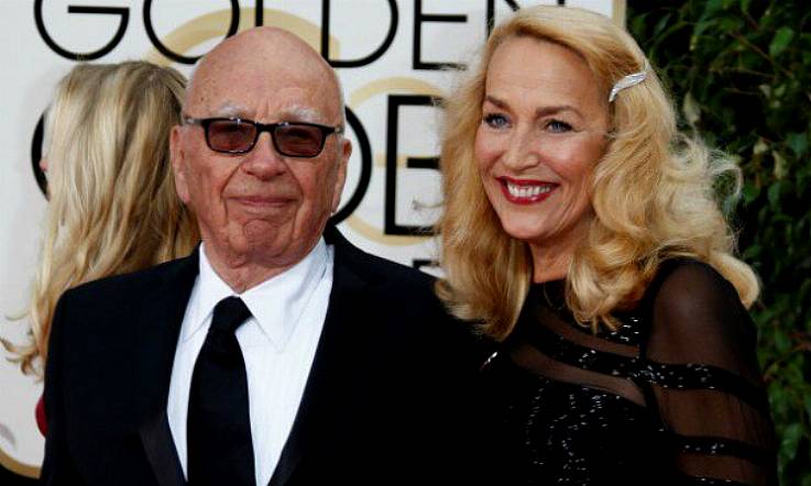 So, Jerry Hall and Rupert Murdoch are engaged