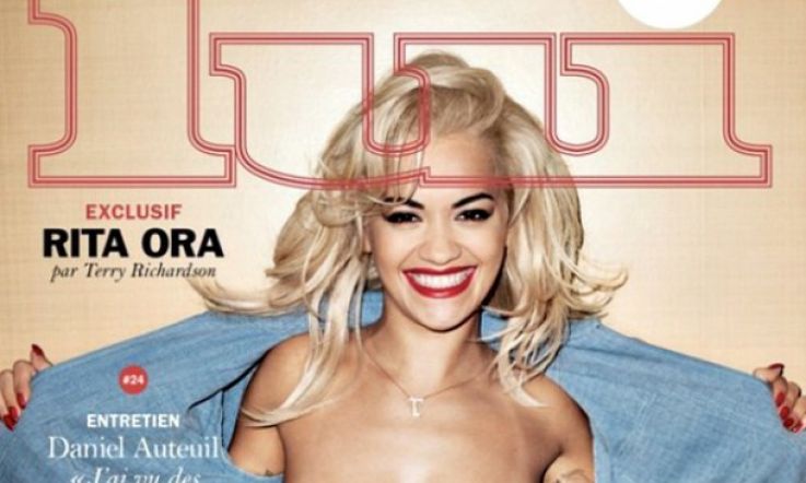 Rita Ora poses topless on cover of French Lui Magazine