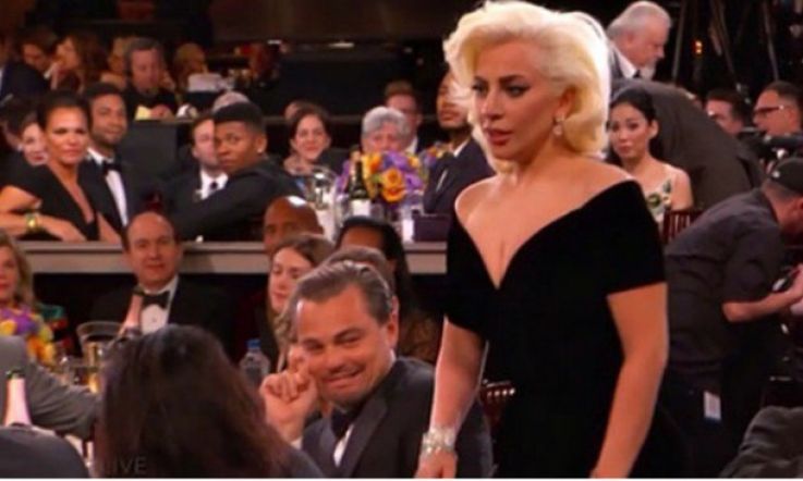 Why everyone's talking about Leo & Gaga at Golden Globes