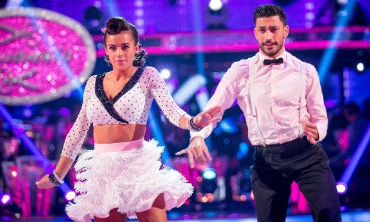 Georgia May Foote loved up with Strictly partner Giovanni