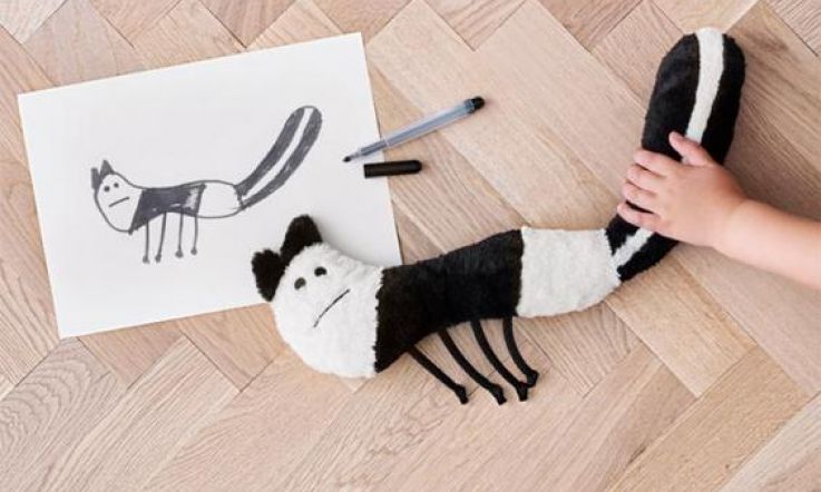 These Soft Toys from Ikea were designed by Actual Children